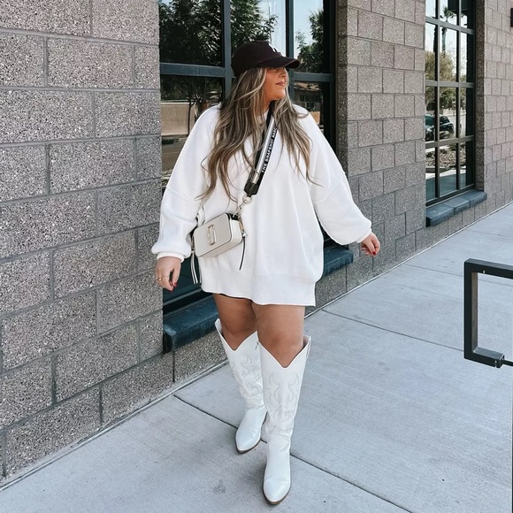 FREE PEOPLE White Easy Street Tunic M - Picture 1 of 8